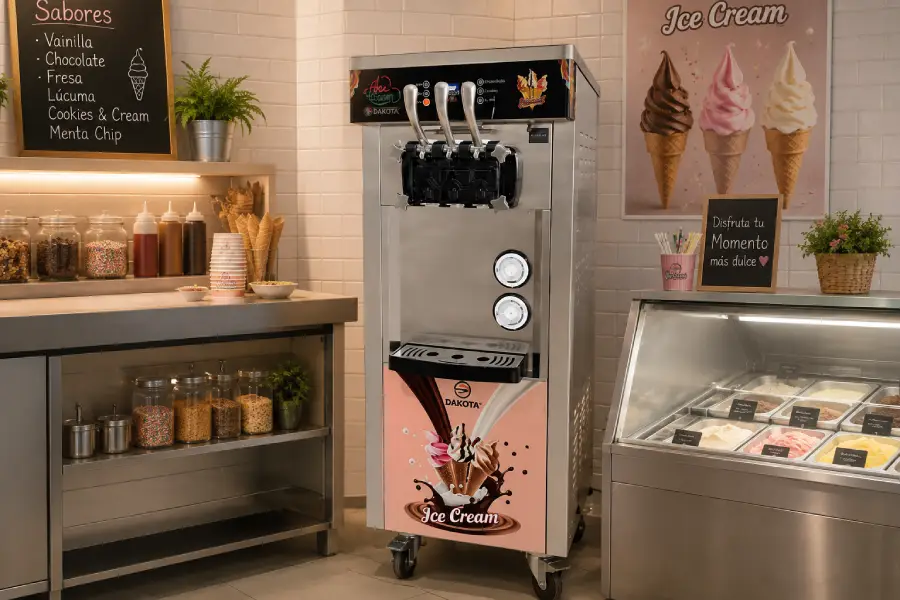 maquina de helados