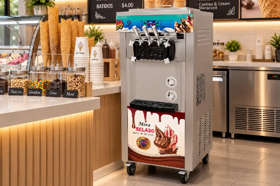 Máquina de helados
